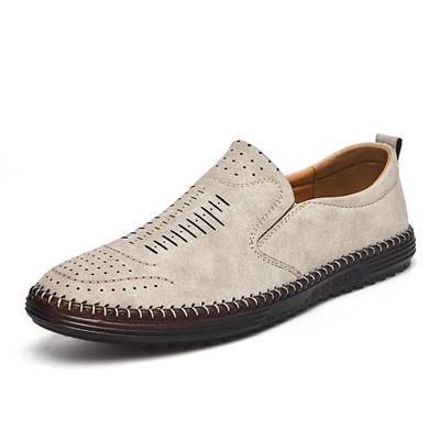Men Loafers Lightweight Men's Driving Shoes Brand Anti-Slip Comfortable Flat Shoes Designer Rubber Sole Breathable Shoes