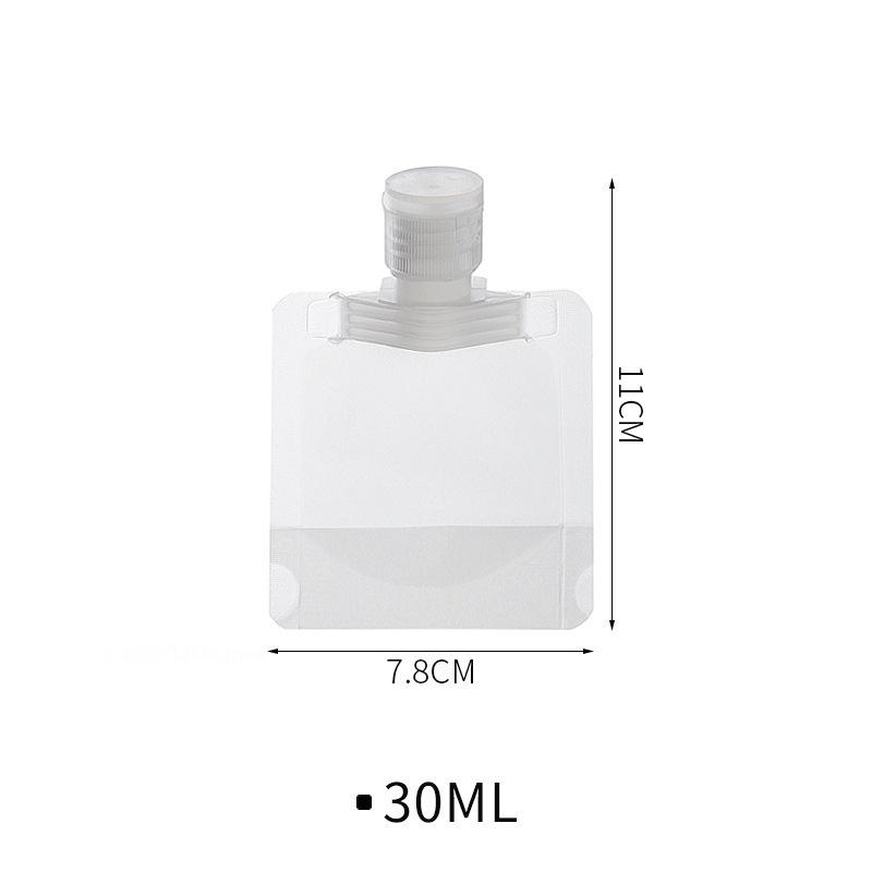 30-100ML Lotion Dispenser Bags Travel Reusable Pouches Shampoo Liquid Leakproof Refillable Cosmetic Packaging Storage Container