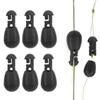 ABS Beads Carp Match Stopper Fishing Connector Beads for Hook Links Fishing Accessory