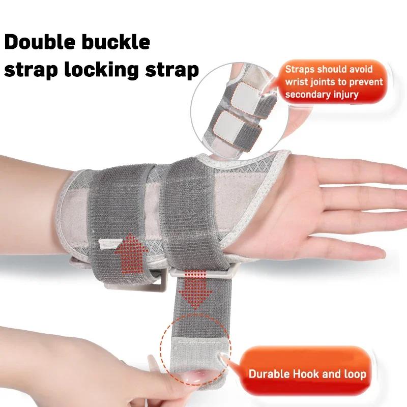Wrist Brace For Carpal Tunnel Support Brace With Splints Hand Support For Arthritis Tendonitis Sprain Injuries Wrist Pain 1Pc