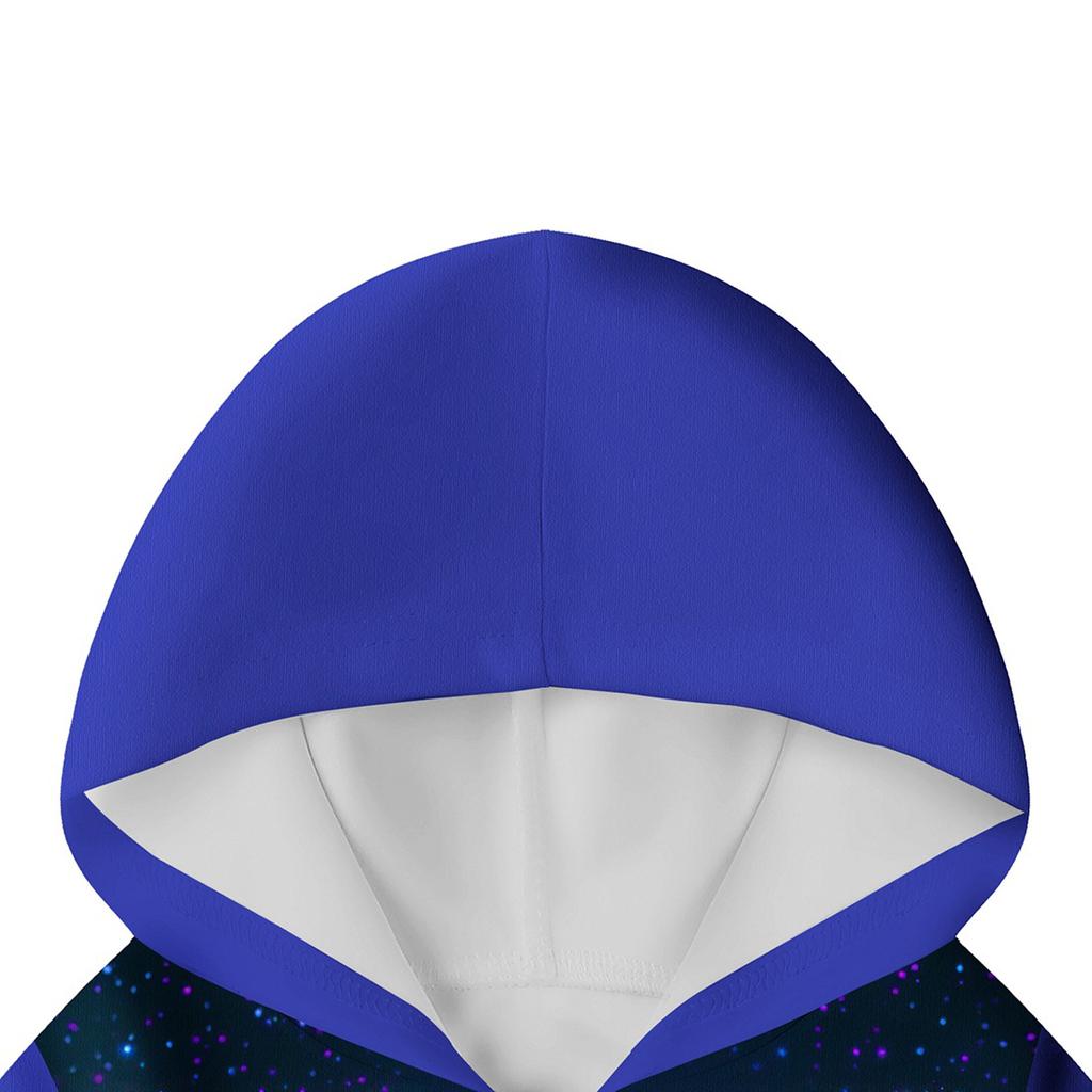 Girls Hoodie 3D Cartoon Jacket Sweatshirt Music Zip Hooded Long Sleeve Tops