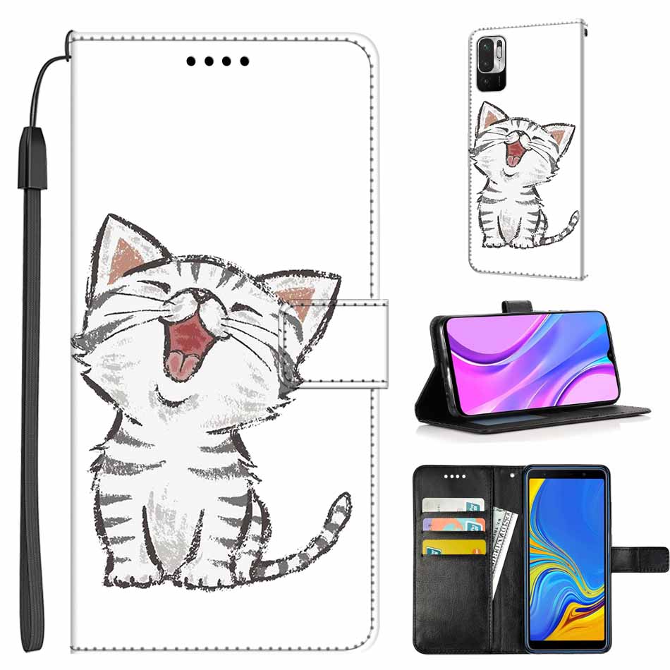 Flip Leather Case For Samsung Galaxy S25+/ S25 Ultra / S25 Edge Phone Wallets Stand Book Cover For Galaxy S25 Animal Phone Case