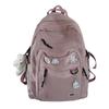Mode Große Student Rucksack Abzeichen Rucksack Mädchen Schule Tasche Hohe Kapazität Frauen Rucksack Weibliche Nette Freizeit Reise Mochila