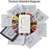 Handmade Stitching Tutorial Journal Cotton Linen Page Multiple Sewing Guide Travel Friendly