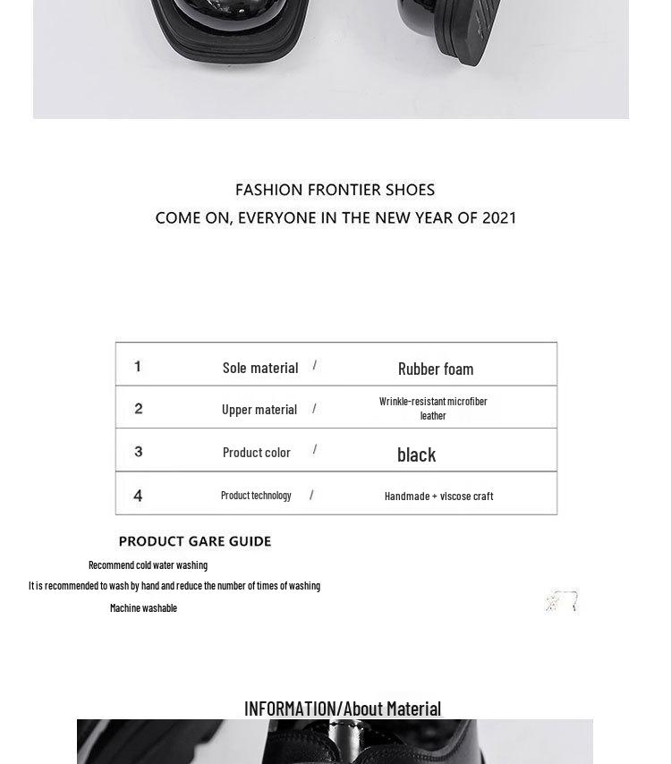 Men's 2025 Square Toe Height Increasing Leather Derby Shoes - Casual, Formal, & Wedding Wear