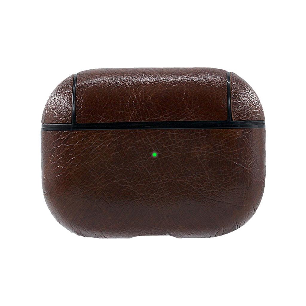 Leather Protective Airpods Cover Retro Shockproof Headphone Earphone Cover Compatible for Airpods Pro 2
