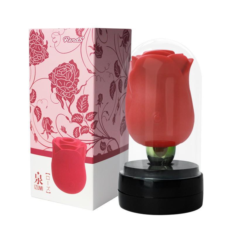 Spring Rose Clitoral Massager: Tongue-Licking G-Spot Vibrator