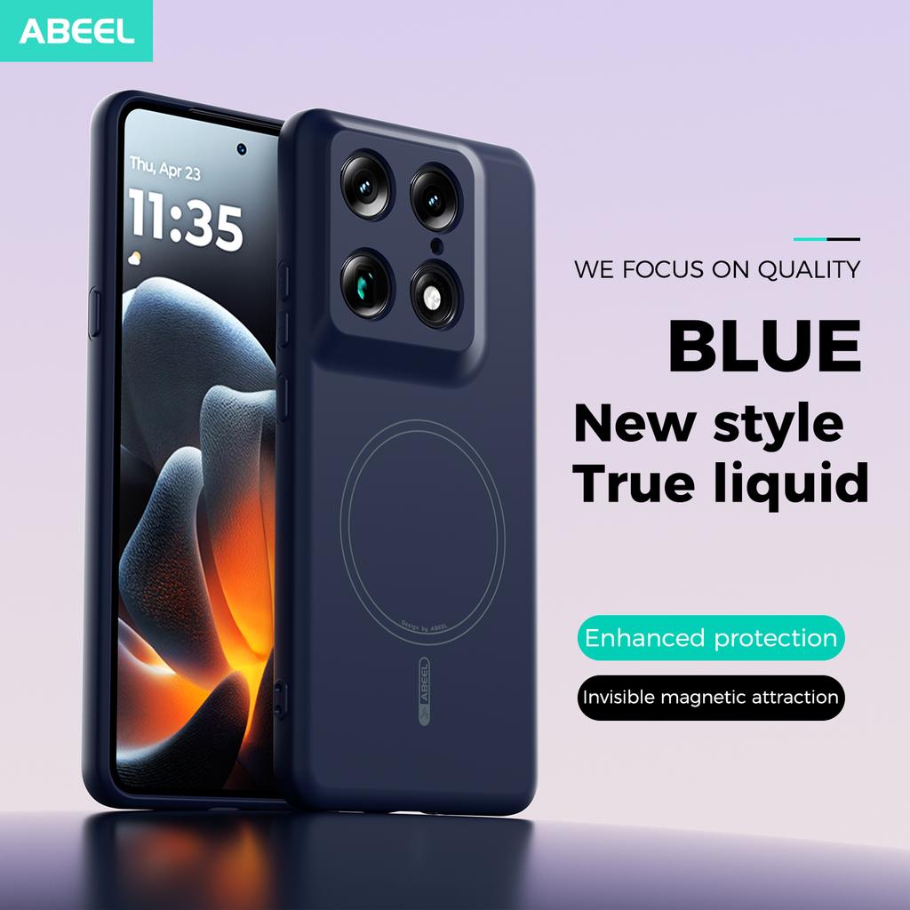 For Motorola Moto Signature 5G X70 Air Pro Case Inner Fur Liquid Silicone For Magsafe Ring Holder Soft Mobile Phone Cover