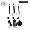 Zhishi Stainless Steel Silicone Food Tongs Set