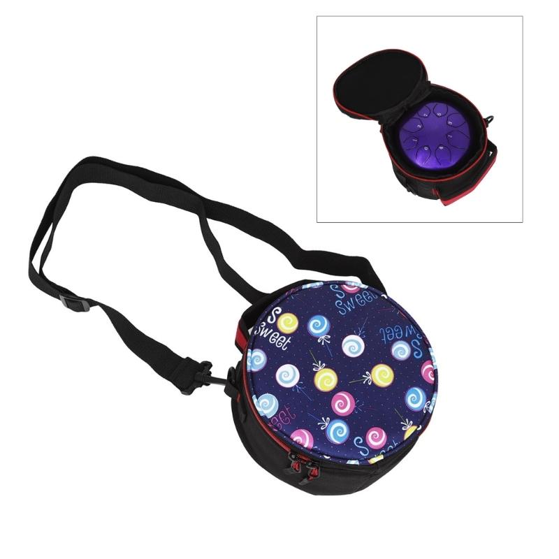 Handpan Drum Carrying Case Tambourine Storage Bag Yoga Drum Storage Bag Steel Tongue Drum Bag Steel Tongue Drum Holder