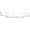 Outdoor Sofa Cushion Gray 80 x 80 x 8 cm Polyester