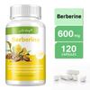 Berberine Supplement, Maintains Heart Health, Promotes Metabolism, and Supports Cardiovascular and Gastrointestinal Immune Function, 120 Capsules.