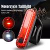 BicycleTail Light USB Rechargeable For Night Riding Back Bike Taillights Red LED Bright Rear Bike Light Cycling Safety