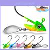 Isca de Pesca Proberos Jig018 Com Cabeça de Chumbo e Peso de Peixe Macio 7g 10g 15g Ideal Para Pesca de Fundo na América do Norte