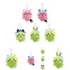 Adorable Plush Toy Hanging Ornament Cute Zombie Series Soft Stuffed Animal