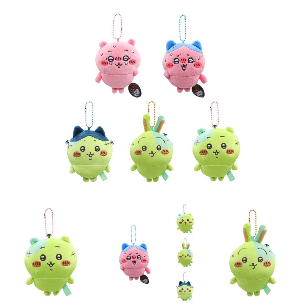 Adorable Plush Toy Hanging Ornament Cute Zombie Series Soft Stuffed Animal