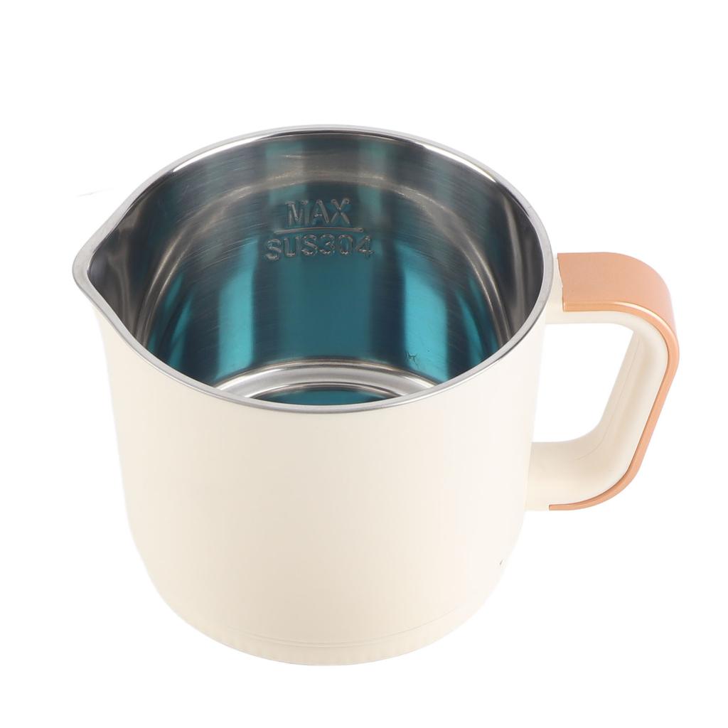 Tragbarer Wasserkocher (0,8 l, 500 W) mit abnehmbarem Sockel, schneller und sicherer intelligenter kleiner Reisewasserkocher