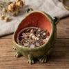 Modern Artistic Cute Frog Jewelry Box Funny Frog Shape Storage Box  Bookshelf