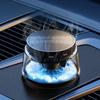 Difuzor de aromaterapie auto pentru mașină inteligentă cu difuzie de ceață și iluminare LED multicoloră pentru aer proaspăt în vehicul