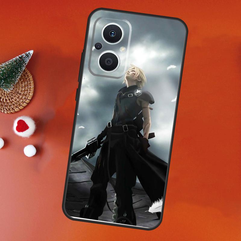 Final Fantasy VII Case For OPPO Find X5 X6 X8 X9 Pro OPPO Reno 8T 7 8 Lite 13F 14F 12F 11F 10 13 14 Pro Cover