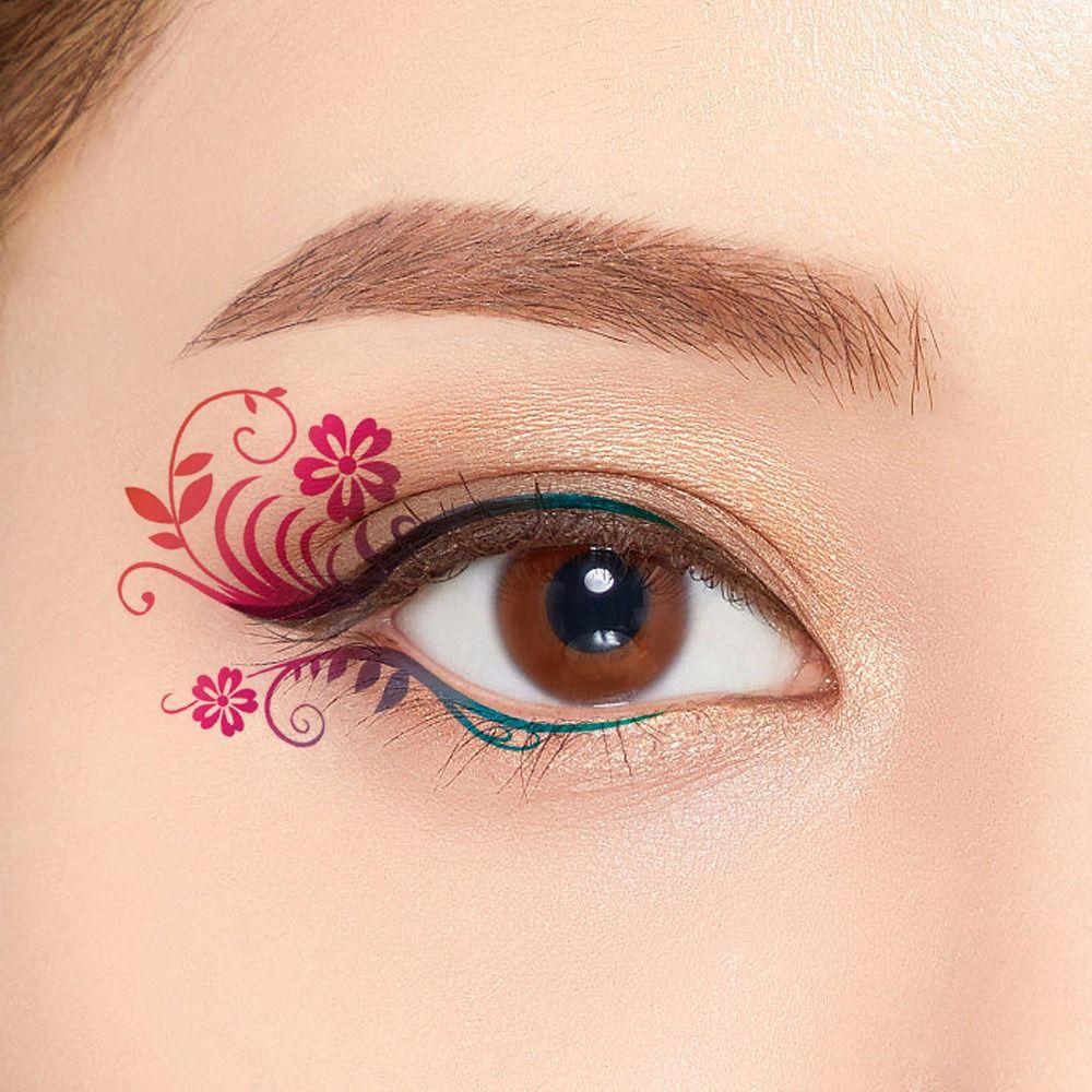 

European Style Disposable Tattoo Stickers Waterproof and Sweat-proof Brow Stickers DIY