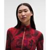 Lululemon Mondneujahr Define Cropped Jacke Nulu Mondfedern Rot Multi