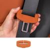 2Pcs Anti-Scratch Rubber Car Seat Buckle Protector Clip Protection Cover Universal Seat Belt Buckle Cover For Suv Sedan