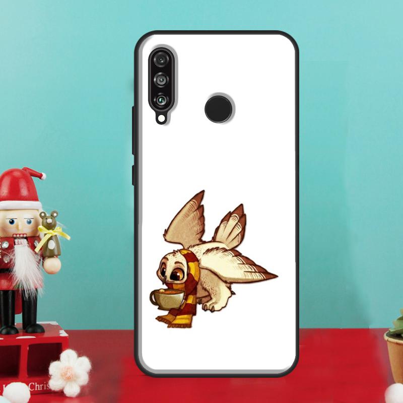 Cartoon Owl Collage For Huawei Nova 9 10 SE 12i 11i 8i 12s Y90 Y60 Y70 Y72 Y61 Y91 P20 P40 P30 Lite P60 Pro Case