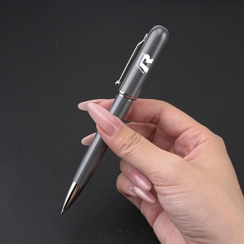 Luxury Metal Business Signature Pen Durable Gel Ballpoint Pen Gifts for Volkswagen VW R Rline Passat Jetta CC Touran Tiguan Golf QE5