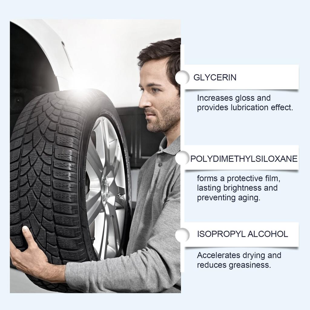 Car Tire Maintenance Paste, Tire Maintenance Wheel Hub Cleaning, Brightening, Removal, Tire Cleaner 100g