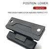 Armrest Box Lock Cover Switch Snap MR532555 ABS Black for Montero Pajero V63W V98V -