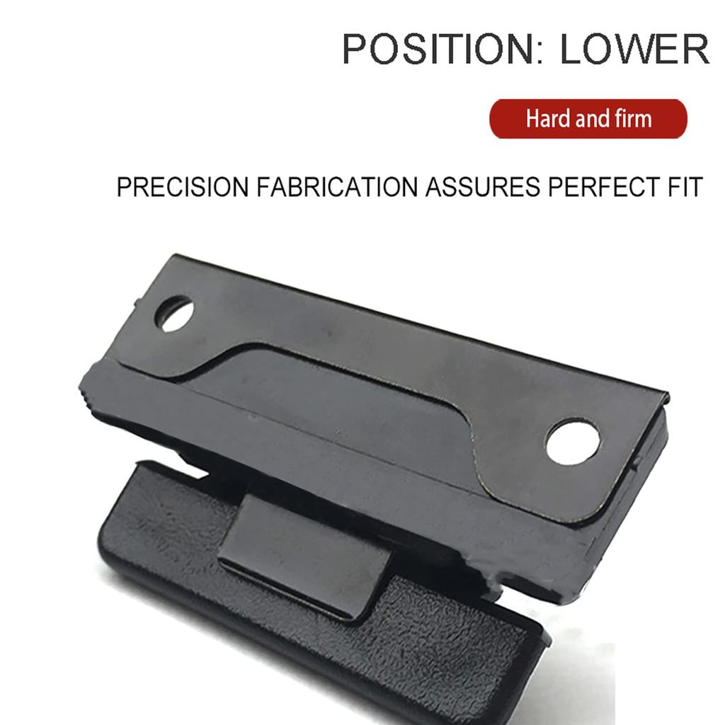 Armrest Box Lock Cover Switch Snap MR532555 ABS Black for Montero Pajero V63W V98V -