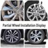 Compatible Wheel Hub Cap for GAC Trumpchi GS4, GS5, GA3S, GA5, GS8, GA4, and GA6 Tires.