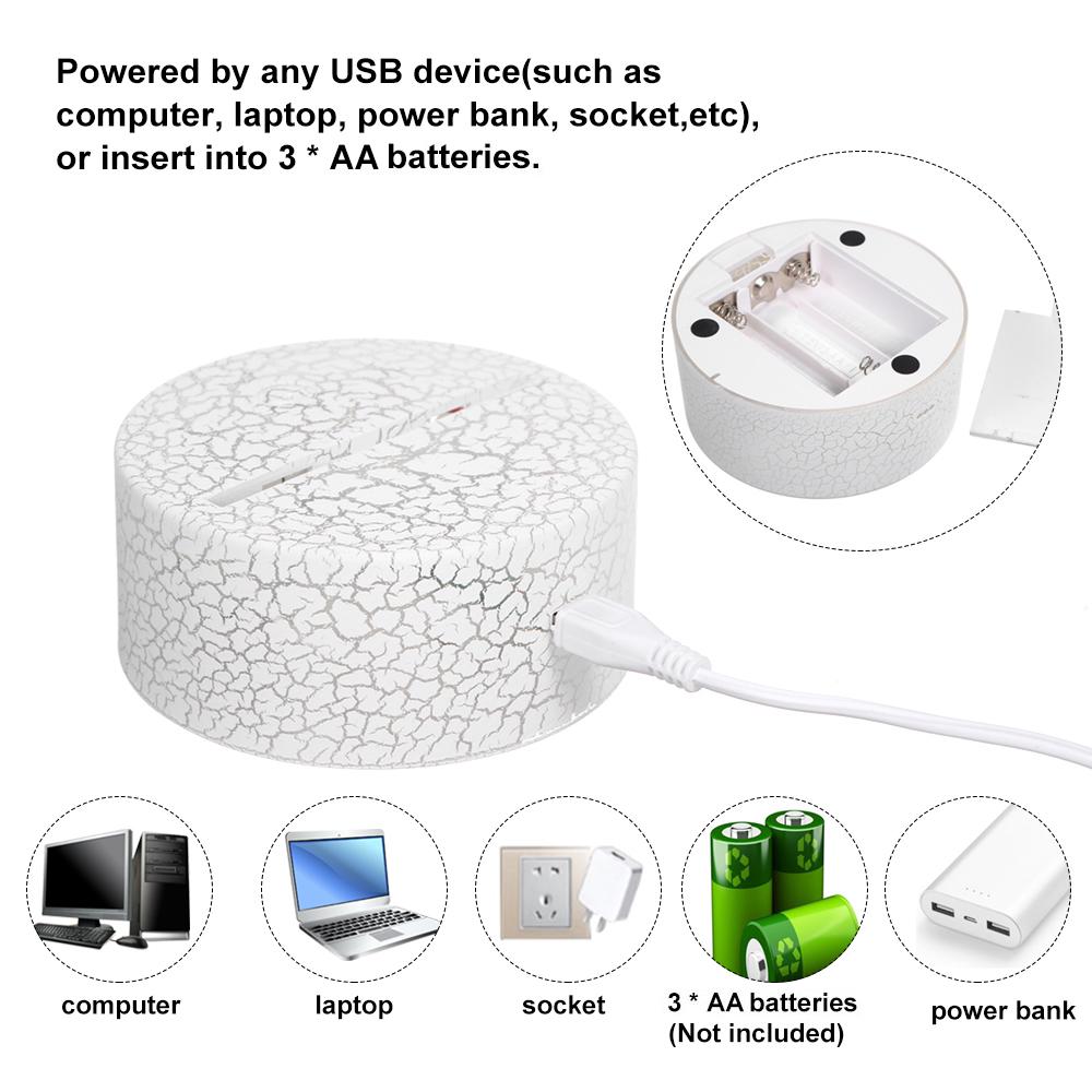 3D Dinosaur Led Night Light   Lamp Color Changing Lights Bedside Table Desk Lamp with Touching & Remote Control for Kids Gifts Home Decoration