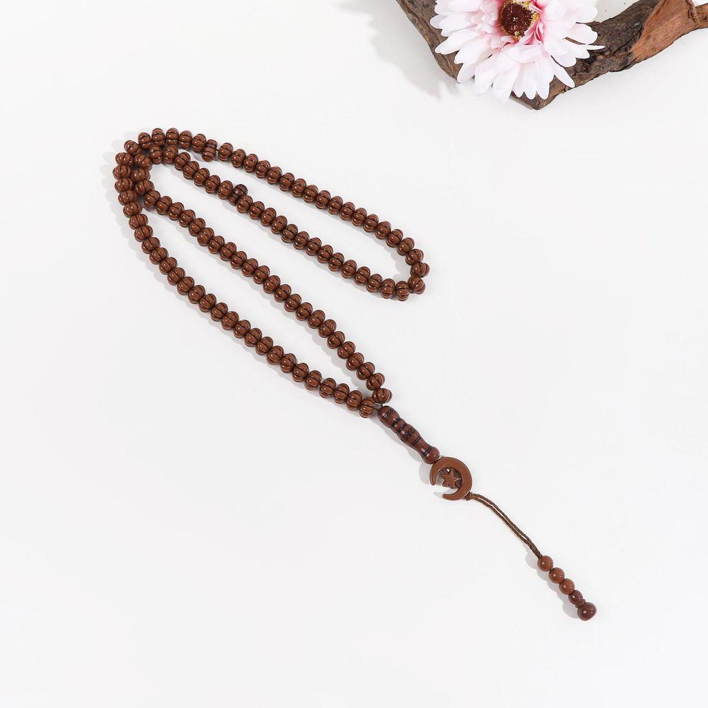 Muslimische Gebetsperlen aus Acryl - 33 Handgehaltene Zikr-Perlen, Schmuck im nahöstlichen Stil