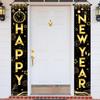 New Years Decorations 2026 Porch Banner, Happy New Year Door Banner New Year Front Porch Hang Door Banners, New Years Door Banner for NYE Party