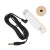 Guitar Bass Pickup Amplifier for Folk Guitar, Guitar Soundhole Wood Pickups with 6.35mm Jacks Acoustic Guitar Pickups