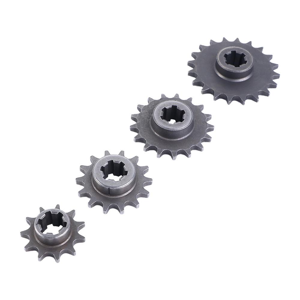 8mm T8F Chain Dirt Bike For 47cc 49cc Front Chain Sprocket 11 14 17 20 Tooth Motorcycle Chain Cog