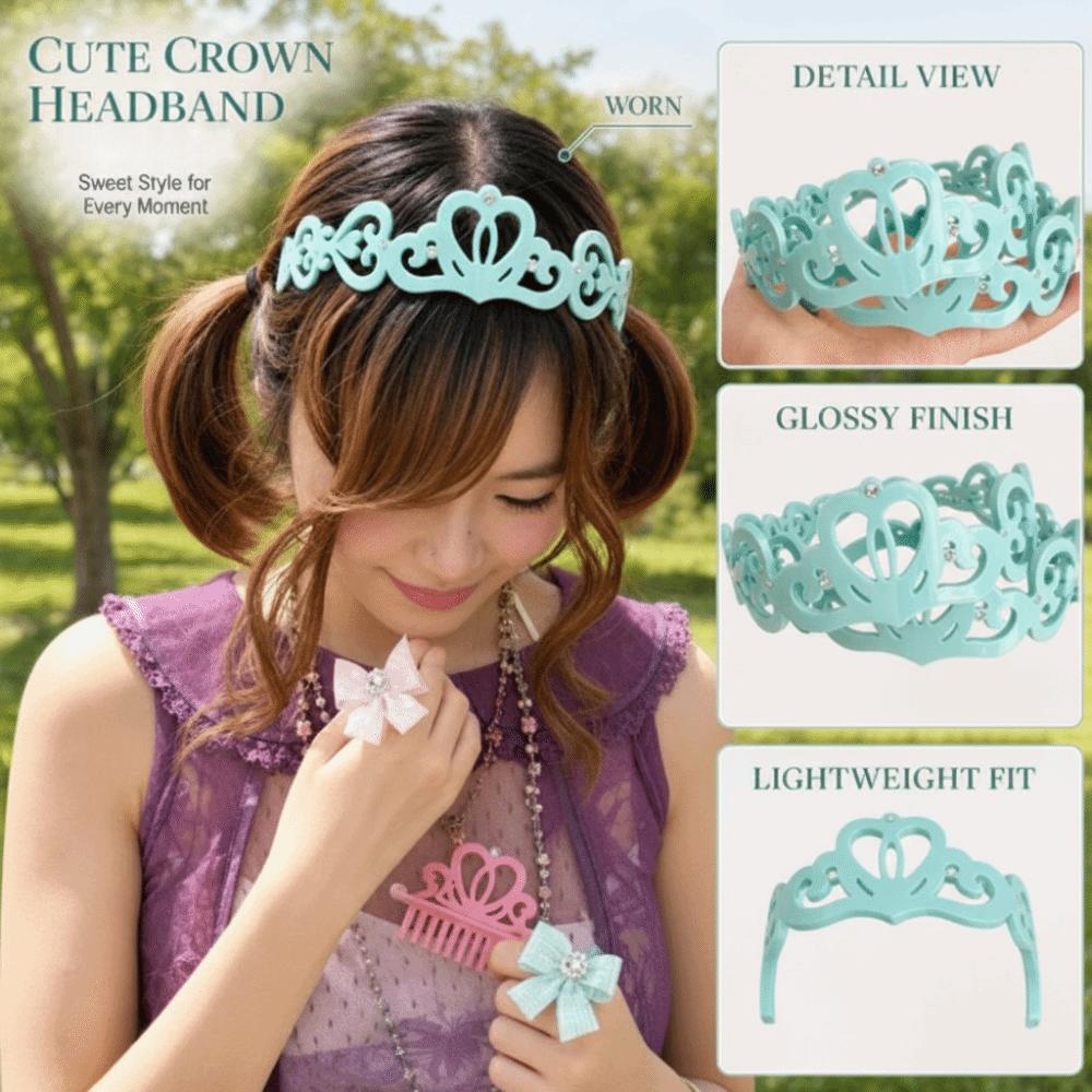 Diamond Ornament Vine Hair Accessory Acetic Acid Material Ornament Hairband for Women