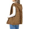 Women's Fall and Winter Loose Warm Vest Temperament Sleeveless Commuter Jacket