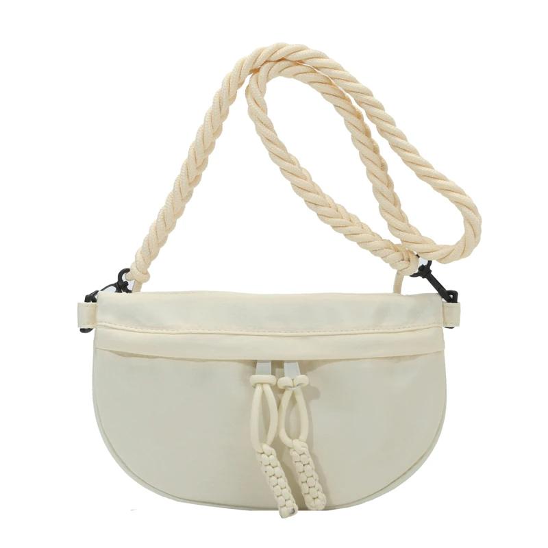 

Large Capacity Monochromatic Shoulder Bag For Women Crossbody Bag Casual Fashion Chest Bag High Quality Premium