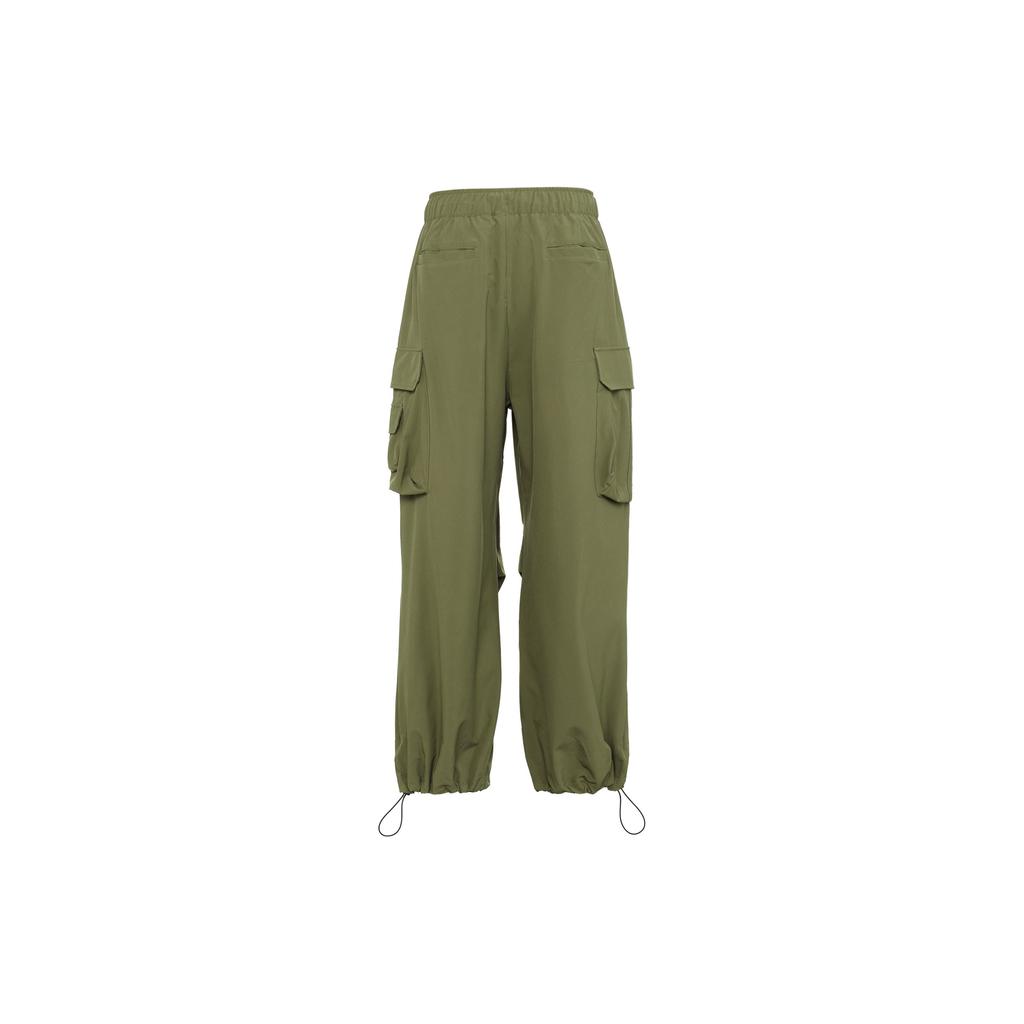 Adidas Originals Cargo Pants With French Logo Men Bottoms Deep-Olive-Green IY9496