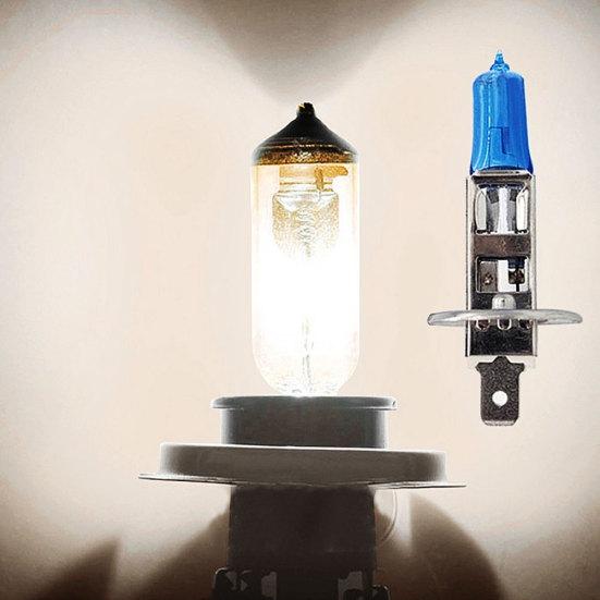 4Pcs H1 12V 55W 6000K White Xenon Gas Halogen Light Bulb Headlight Foglight