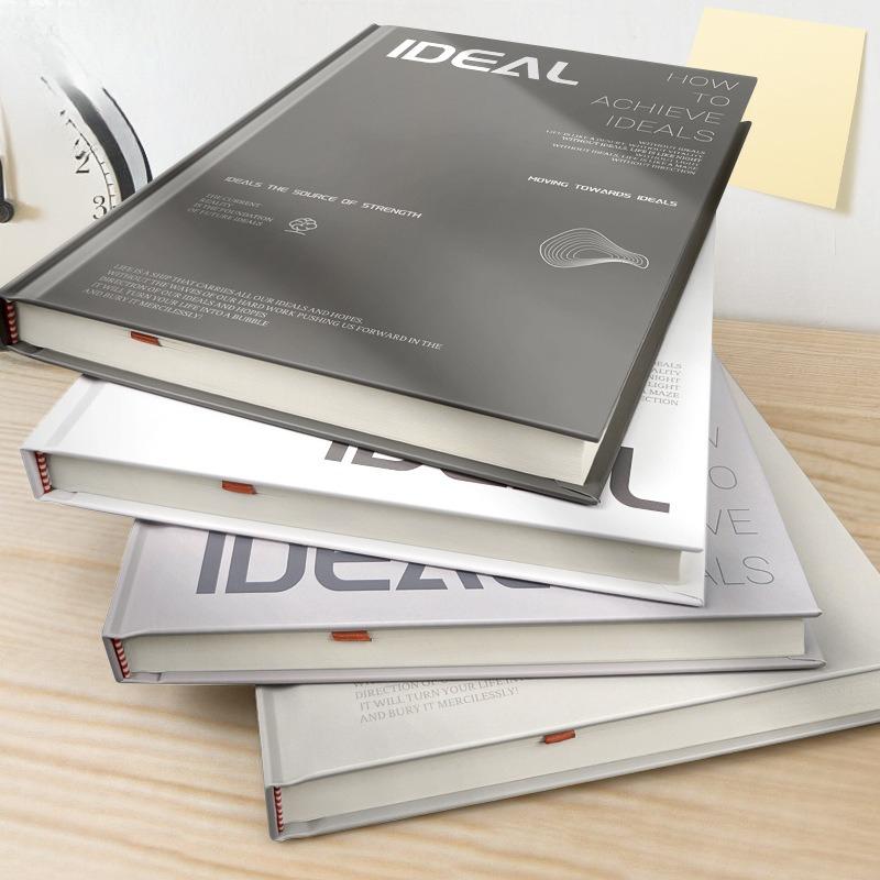 A5 Hardcover Notebook - Minimalist Square Design with Thick Eye Protection Paper, Premium Notebook for Office & School Writing