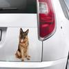 A0599# Vinyl Decal German Shepherd Dog Bil klistremerke Vanntett tilbehør