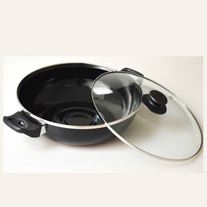 SUPOR Gusseisen Wok und Hot Pot Set