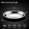 304 Stainless Steel Oval Multi-Purpose Serving Dish