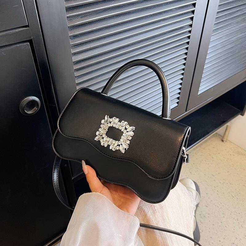 IELGY women's versatile candy-colored hand-held one-shoulder diagonal straddle fashion bag