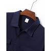 Men's Button Lapel Solid Short Sleeve Casual Polo