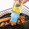 Kitchen Oil Brush Silicone Brush with Bottle PancakeHigh-temperature ResistantHairless Integrated Baking Food Brush Bakewares